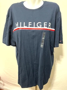 Tommy Hilfiger Men Navy Blue Shirt XXL 2X New NWT - Picture 1 of 7