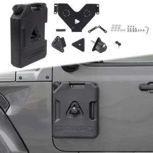Tanque de combustible negro 7,5 L 2 galones contenedor de gasolina para Jeep Wrangler Gladiator JK JL JT - Imagen 1 de 16