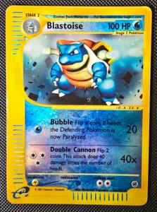 Pokemon Karte - Blastoise - Expedition Base Set - Reverse Holo Rare - 36/165 - MP - Bild 1 von 6