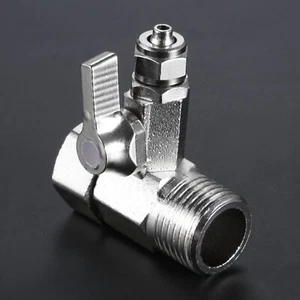 1PC RO Feed Water Adapter 1/2"to 1/4" Faucet 3 Way Ball Valve Tap Tee Connector - Picture 1 of 9