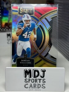 2023 Panini Select Football - TRI-COLOR PRIZM Die-Cut RC - Dorian Williams - Bild 1 von 2