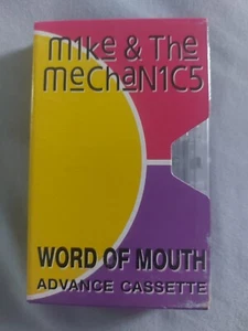 Mike & The Mechanics Word Of Mouth RARE Sample Advance Cassette Tape Virgin Aust - Picture 1 of 5