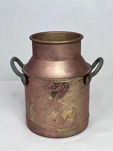 Vintage Holland Souvenir Small Metal Milk Jug 2 Handles 5.5" - Picture 1 of 9