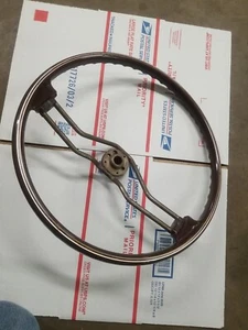 NOS GM 85 86 87 88 89 90 91  Buick Regal Lesabre Steering Wheel Brown 1985-1991 - Picture 1 of 13