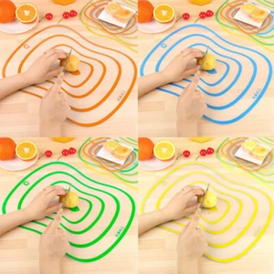Food Grade PP Flexible Cutting Board Fruits Chopping Panel Antislip Kitchenware△ - Picture 1 of 13