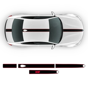 Contoured Racing Stripes Over The Top for BMW 2 series - Bild 1 von 9