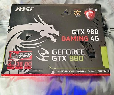 MSI GTX 980 Gaming 4G Graphics Video Card Twin Frozr - Image 1 of 2