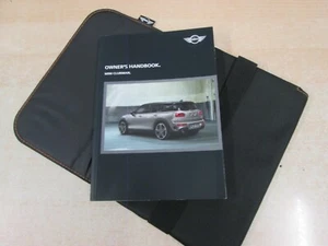 MINI CLUBMAN OWNERS MANUAL HANDBOOK 2015-2019 print 2015 - Picture 1 of 1