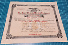 The Last Chance Mining Company 1909 Stock Certificate