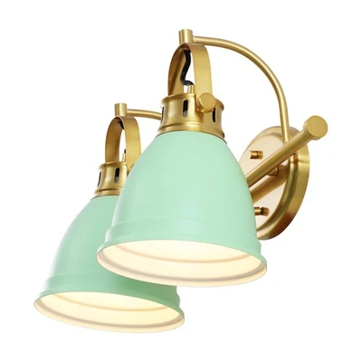 JYL1115D Phineas 16,25 дюйма 2-ламповый регулируемый фермерский домик богемный железный светодиодный туалетный столик... - Изображение 1 из 4