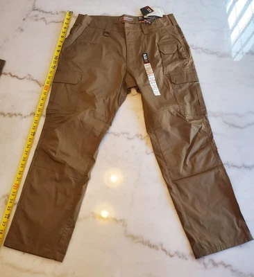 Pantalones 5.11 Tactical Taclite Pro Ripstop 36x30 Para hombres Marrón Batalla Ripstop Nuevos H9 Foto 1 de 4