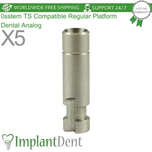X5 0sstem TS Compatible Regular Platform 2.5mm Dental Analog Replica Ø4.0mm - Picture 1 of 5