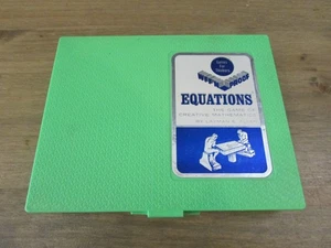 Vintage 1970 Equations Game of Creative Mathematics by WFF N Proof - Complete - Picture 1 of 6
