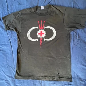CHRIS & COSEY Shirt L 80er Vintage Orig USA Electronic Industrial Throbbing Gristle - Bild 1 von 3