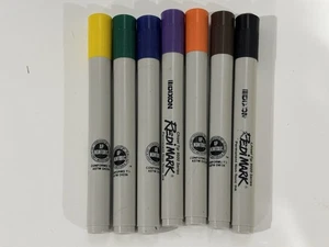 Marcador vintage Dixon RediMark! Juego de 7 marcadores - Imagen 1 de 2
