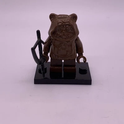 LEGO® Ewok Minifigura sw0050 Star Wars Wicket Con Capucha Marrón De Colección 7139 Foto 1 de 4