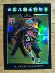 2008 Topps Chrome Refractors #TC197 Justin Forsett - Bild 1 von 2