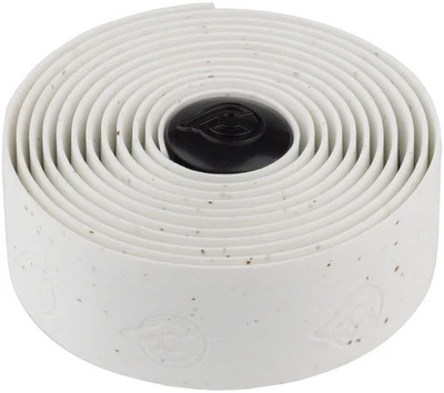 Cinelli Cork Ribbon White Handlebar Tape with Plugs - Cork Material, Adhesive, - Image 1 of 2
