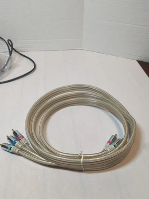 Philips 24K Oro Punta RCA Audio Video AV Cable Interconectado VCR DVD TV 6' Foto 1 de 3