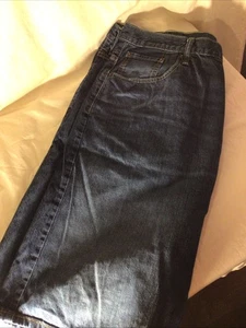 LEVI’S 569 SHORTS 44 WAIST BLUE DENIM - Picture 1 of 11