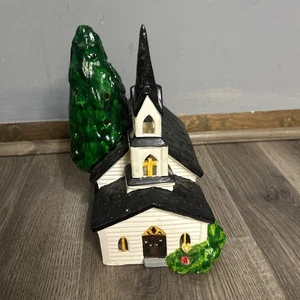 Dept 56 Collezione Pensioni Chiesa Campagna Villaggio Neve Originale  - Foto 1 di 24