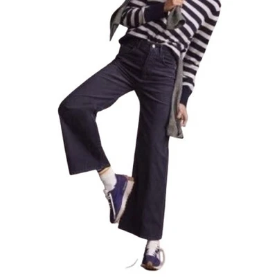 Pilcro by Anthropologie Navy Corduroy Wide Leg Pants 16W Plus High Rise - Image 1 of 4