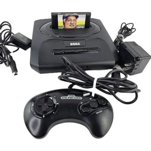 Sistema de consola Sega Genesis modelo 2 paquete cables y controlador probado MK-1631 - Imagen 1 de 12