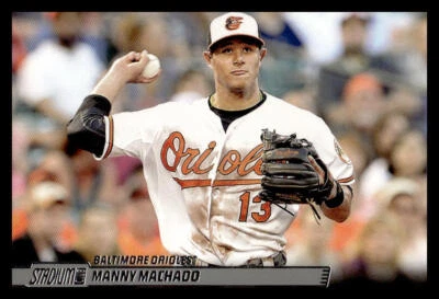 2014 Topps Stadium Club Manny Machado #52 Baltimore Orioles - Image 1 of 2