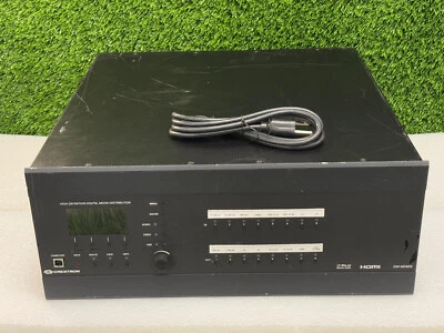 Crestron DM-MD8X8 Digital Media Switcher - Black w/ Power Cord | Great Condition - Image 1 of 4