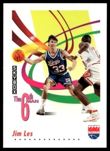 1991-92 SkyBox Jim Les Sacramento Kings #454 - Picture 1 of 2