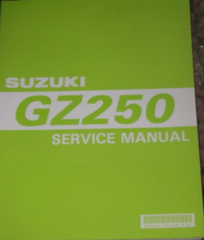 SUZUKI GZ250X SERVICE MANUAL   1999 99500-32100-01E - Image 1 of 1