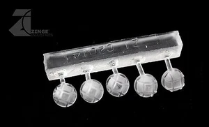 Luces de mamparo Zinge Industries Sprue de 5 10 mm redondas resina transparente S-TLD03 - Imagen 1 de 3