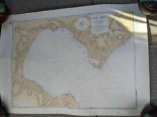 No.17 Map Nautical Chart Japan Coast Guard, South Bank of Hokkaido, Uchiura 1933