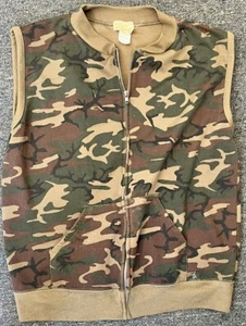 Vintage Sears Fieldmaster Camo Vest *Adult XL* - Picture 1 of 3