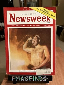 T3 1947 GREAT LAKES STEEL CORP DEC 22 Newsweek Magazine Michigan - Picture 1 of 1