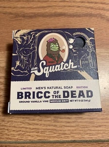 Dr. Squatch Bricc of the Dead 5 oz. NIB Limited Edition Men's Natural Soap Mediu - Picture 1 of 3