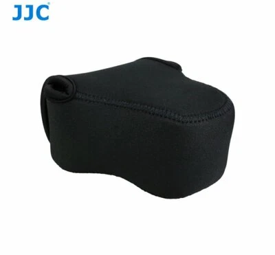 JJC OC-C2BK Neoprene Camera DSLR Pouch Case Bag for Canon Nikon Sony etc. - Image 1 of 4