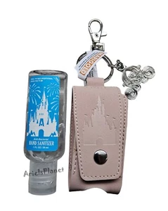 Portachiavi Charm Disney Parks Castello di Cenerentola Antibatterico Portatile Igienizzante - Foto 1 di 2
