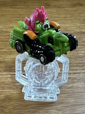 Angry Birds Transformers Telepods Deceptihog BLUDGEON & Base TESTED - WORKING QR - Image 1 of 4