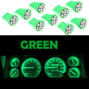 Gauge Cluster LED Dashboard Bulbs Kit Green For Jeep 1984-1996 Cherokee Wagoneer - Picture 1 of 6