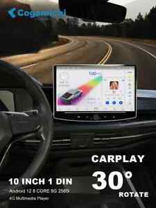 10 pouces 1 din radio de voiture Android bouton lecteur multimédia jeu de voiture GPS écran tactile 