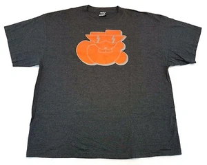 Vintage Moody Mutz NYC 3M Reflective Graffiti Tee Gr. XL dunkelgrau Herren T-Shirt - Bild 1 von 12