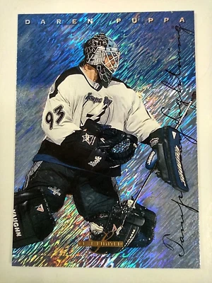 1995-96 Donruss Leaf Limited #58 Daren Puppa Tampa Bay Lightning - Image 1 of 4