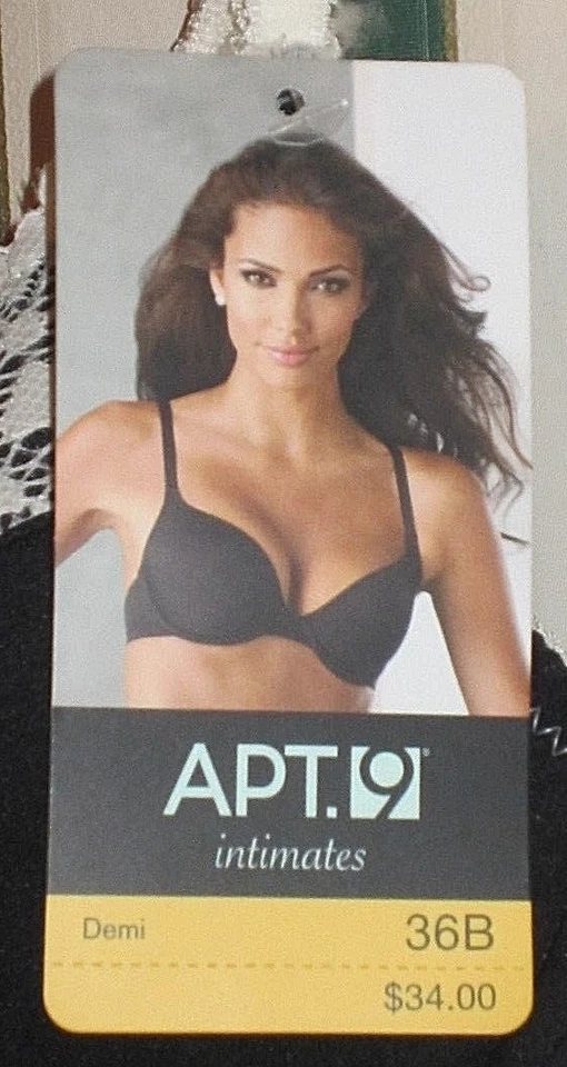 NOVO COM ETIQUETAS APT. 9 sutiãs estilo Demi sortidos; variedade de cores, tamanhos e looks - Imagem 1 de 4