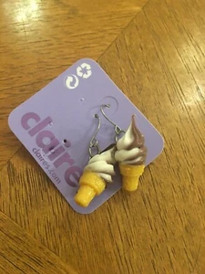 Ice Cream Earrings Pierced Dangle - Picture 1 of 1
