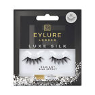 Eylure London Luxe Silk Radiant Silk Effect Ciglia Finte Nere Con Colla 1ml