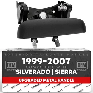 Tailgate Handle Assembly, Upgraded Metal - Compatible with 1999-2007 Chevrole - Picture 1 of 5