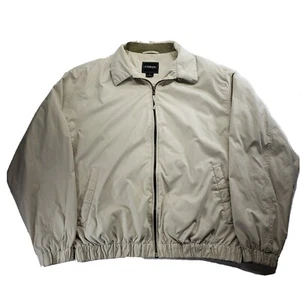 Chaqueta ligera Outbrook beige con cremallera elástica cintura frontales bolsillos para hombre talla L - Imagen 1 de 6