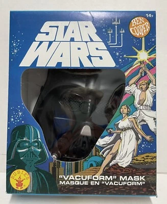 NEW STAR WARS Ben Cooper DARTH VADER Vacuform Mask Rubie's Costume Halloween - Image 1 of 4