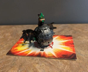 Bakugan Nemus Subterra Bakusteel 570G Anime TCG With Gate Card - Picture 1 of 6